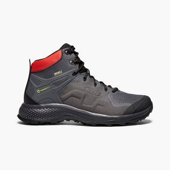 KEEN Férfi Explore Waterproof Túrabakancs Sötét Szürke